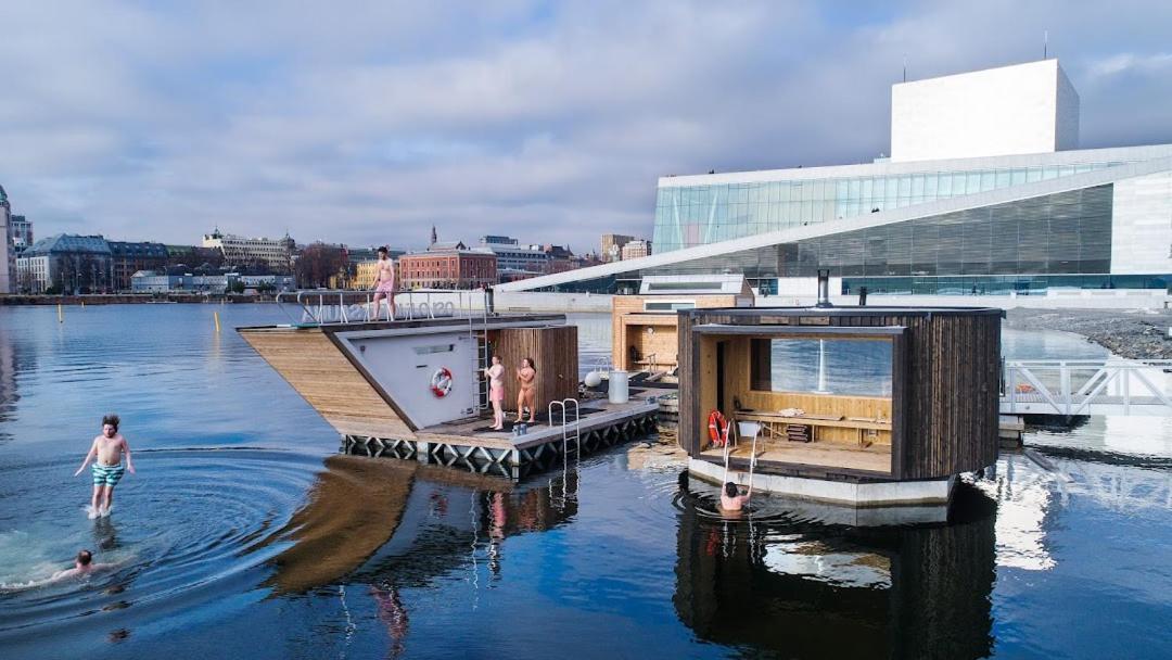Modern 3Bed Room Sea View Apartment @ Oslo Barcode Екстер'єр фото